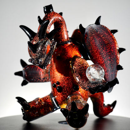Kiebler - Puff Dragon - Sparkle Red