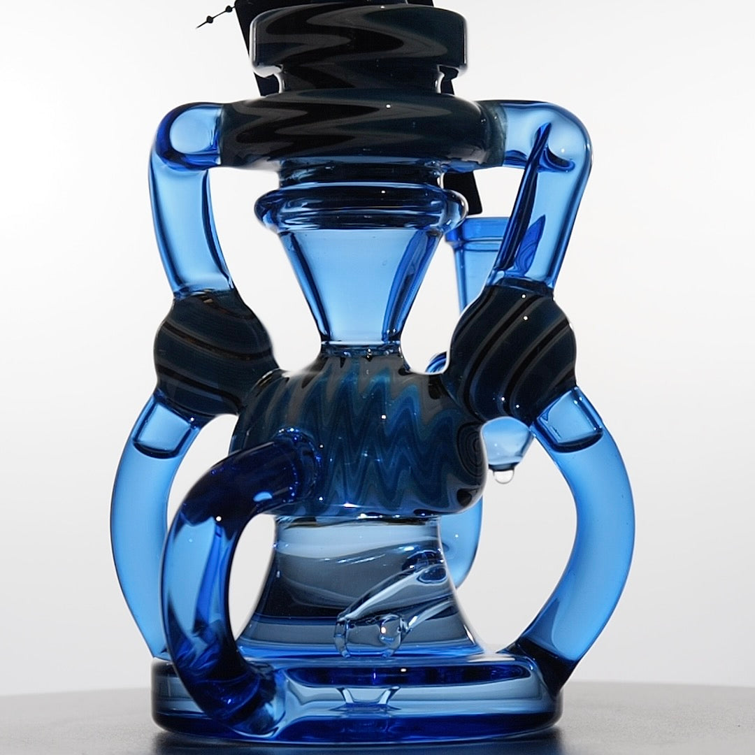 7.3" Recycler Rig with America Northstar Glass