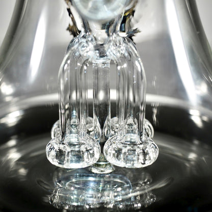 Honeycomb & Swiss Perc Bong with Helix Function