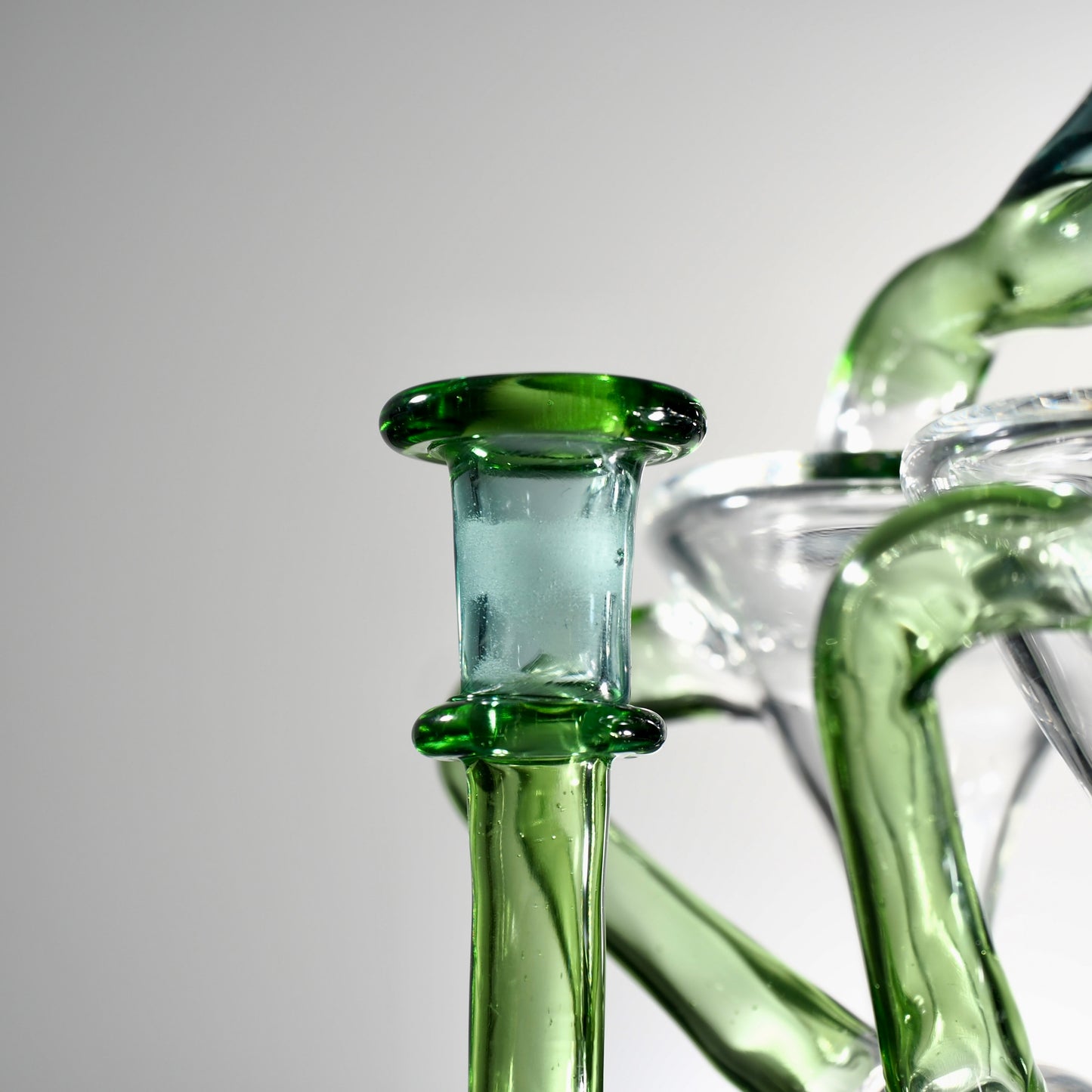 Man Child Glass "Accented Double Spinner