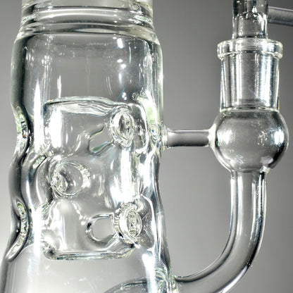 Honeycomb & Swiss Perc Bong with Helix Function