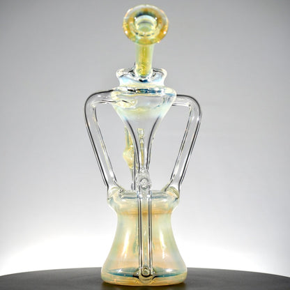Updog Glass - Floating Recycler Silver Fumed
