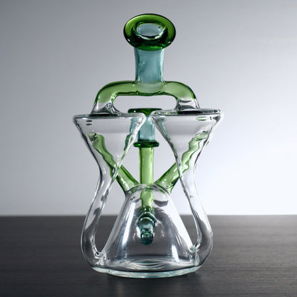 Man Child Glass "Accented Double Spinner