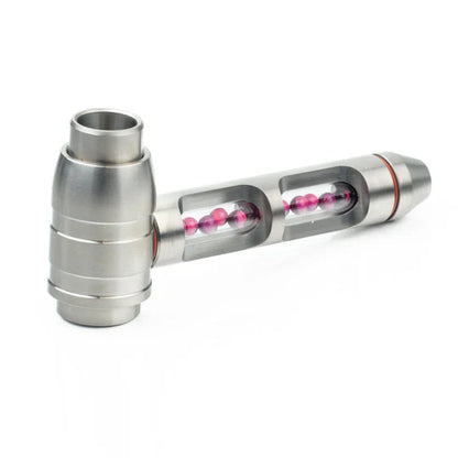 Blaze Pipe - Titanium Two Piece with Balls (Right Hand Side)