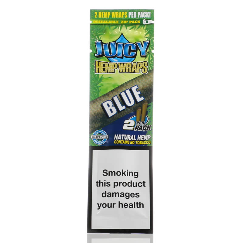 Juicy Hemp Wraps - Blue - 2pc