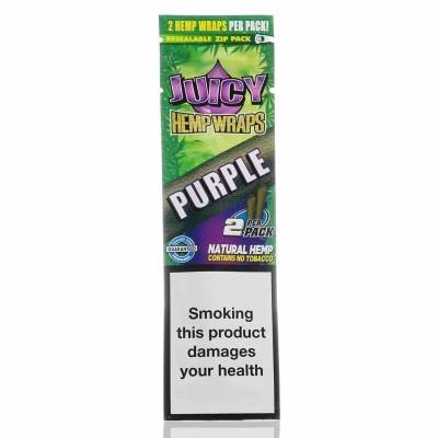 Juicy Hemp Wraps - Purple - 2pc