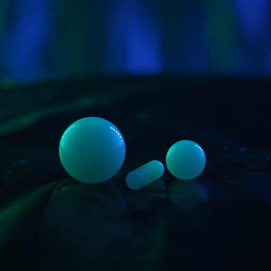 Glow In The Dark Terp Pearl and Pill Set