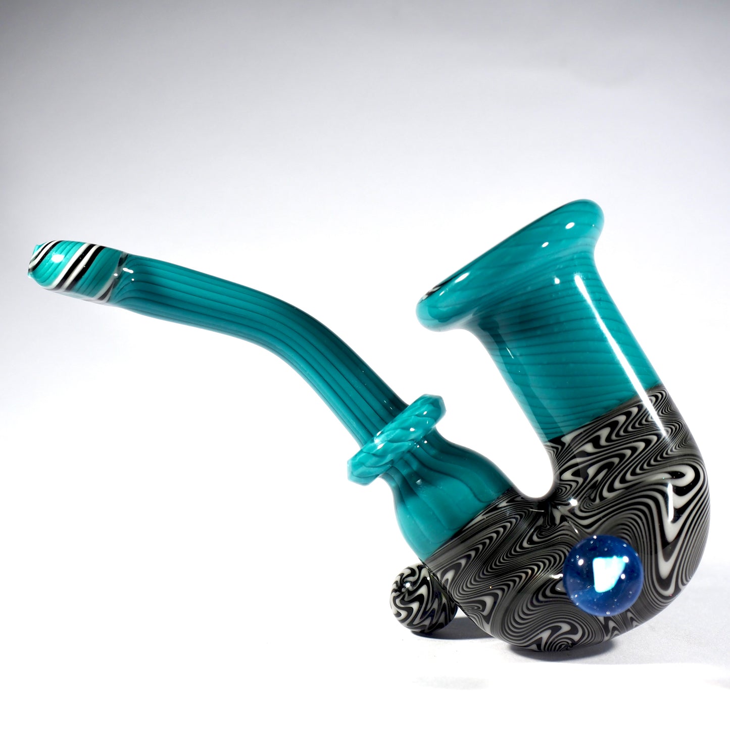 Aleycat Glass Push Bub x Pipe Smoking Set