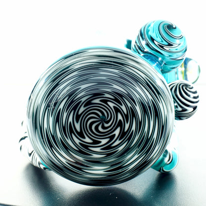 Aleycat Glass Push Bub x Pipe Smoking Set