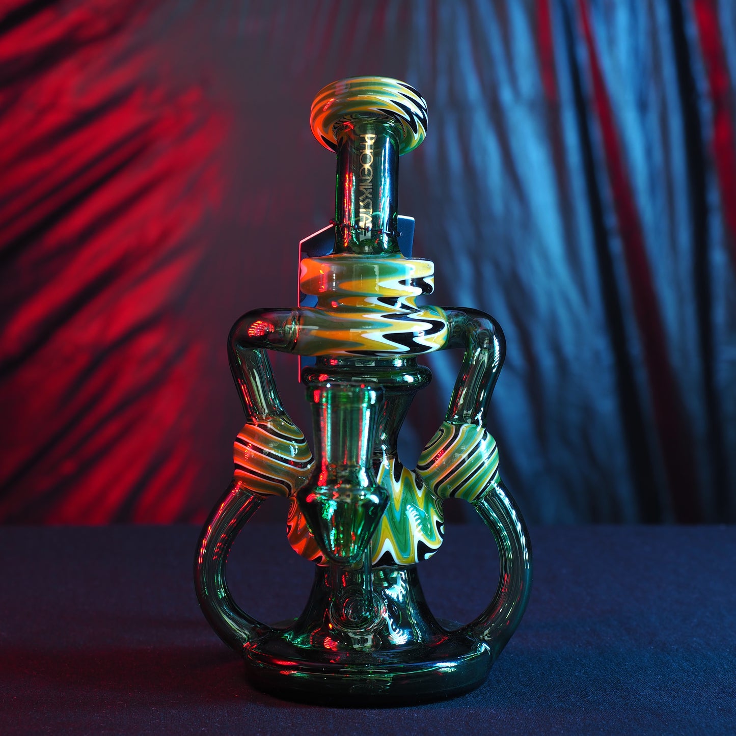 7.3" Recycler Rig with America Northstar Glass