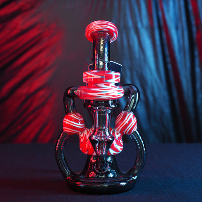 7.3" Recycler Rig with America Northstar Glass