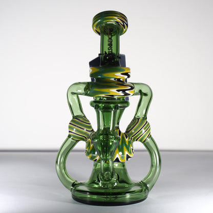 7.3" Recycler Rig with America Northstar Glass