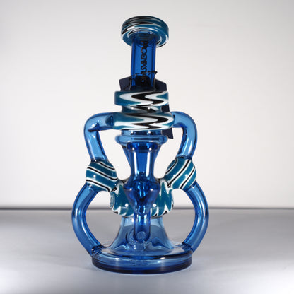 7.3" Recycler Rig with America Northstar Glass