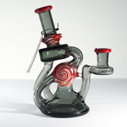 6.8" Recycler with American Glass