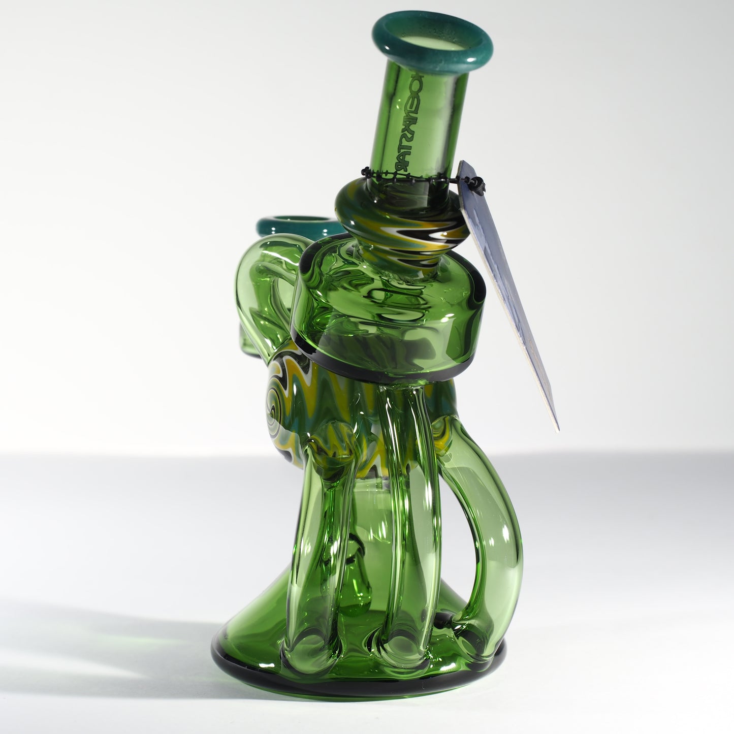 6.8" Recycler with American Glass