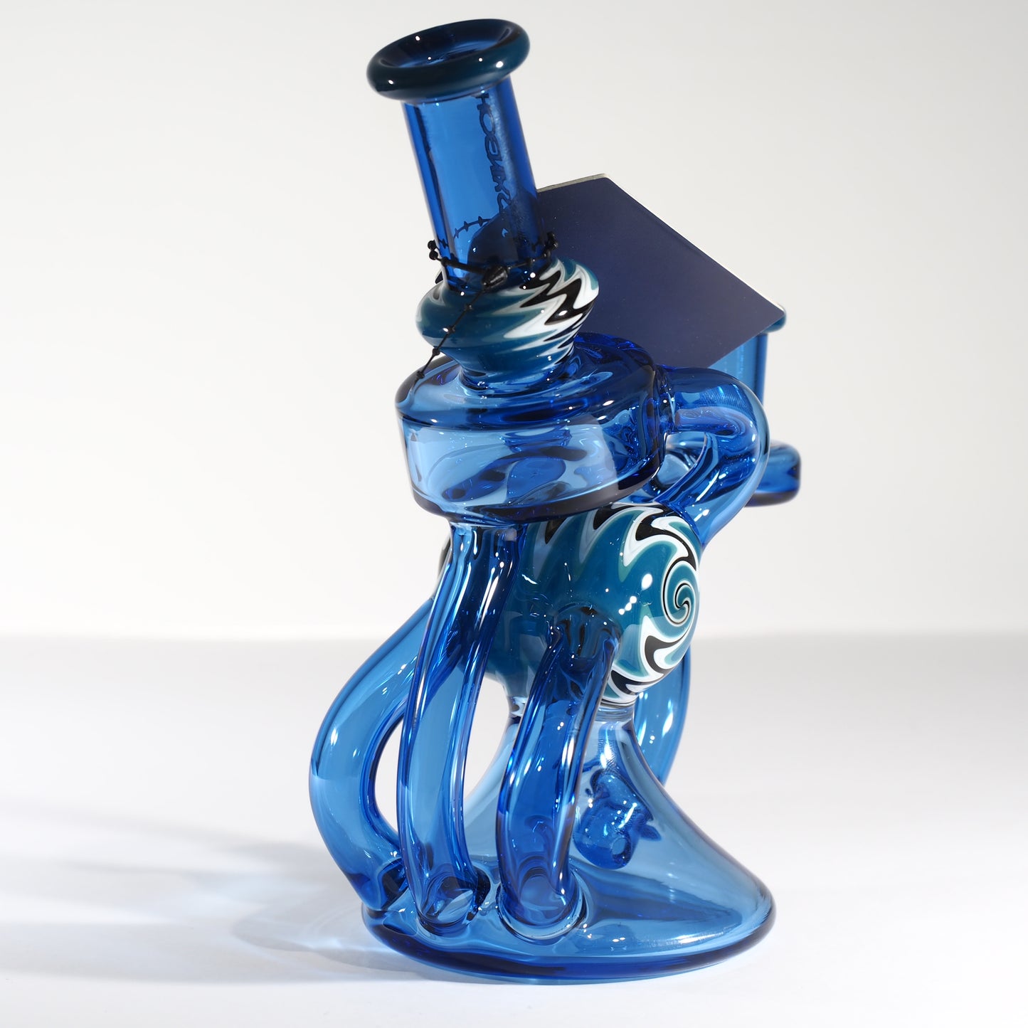 6.8" Recycler with American Glass