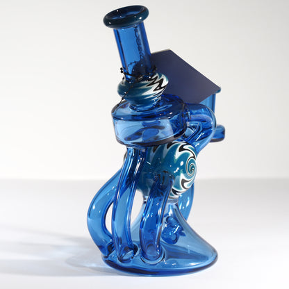 6.8" Recycler with American Glass