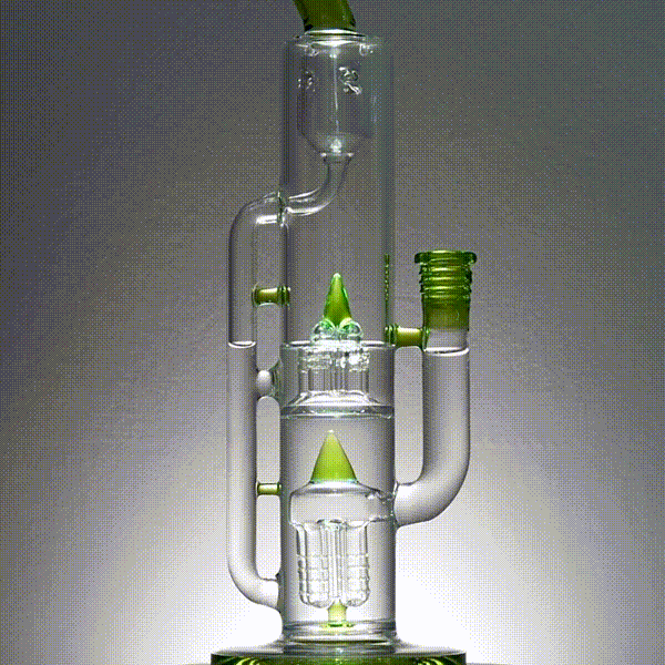 Dual Filter Inlined Rig with Drain