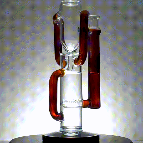 Double Uptake Inline Purple/Red Fumed