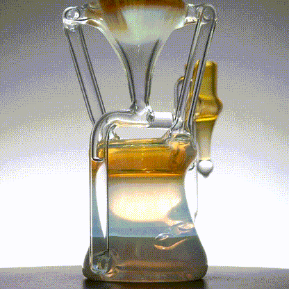 Updog Glass - Floating Recycler Silver Fumed