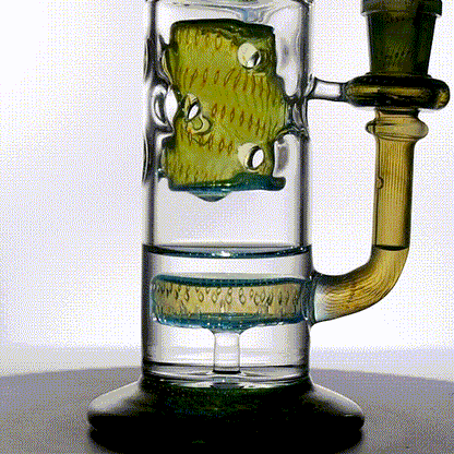 Green Fumed Straight Swiss Fab