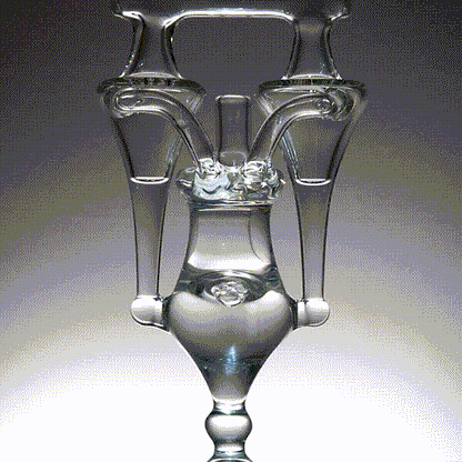Updog Glass - Double Drain Chandelier