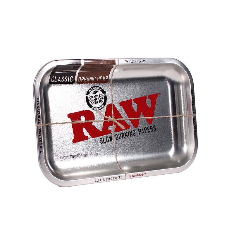 RAW - Rolling Tray - Metal Finish