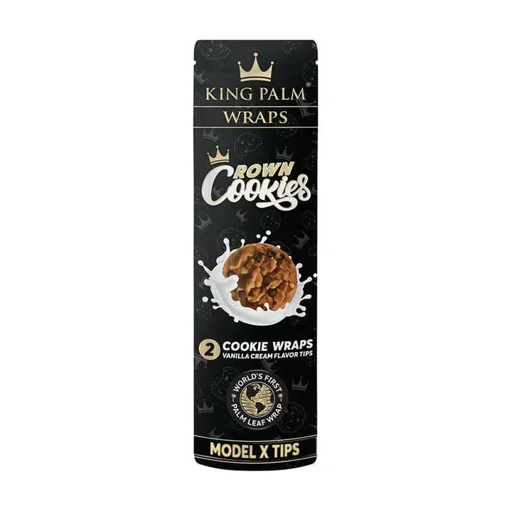 King Palm Flavoured Palm Leaf Wraps - Crown Cookies - 2pc