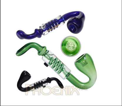 Glass Pipe With Glycerin Coil