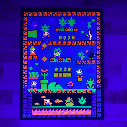 Moodmats - Super 8-Bit Arcade (UV Reactive)