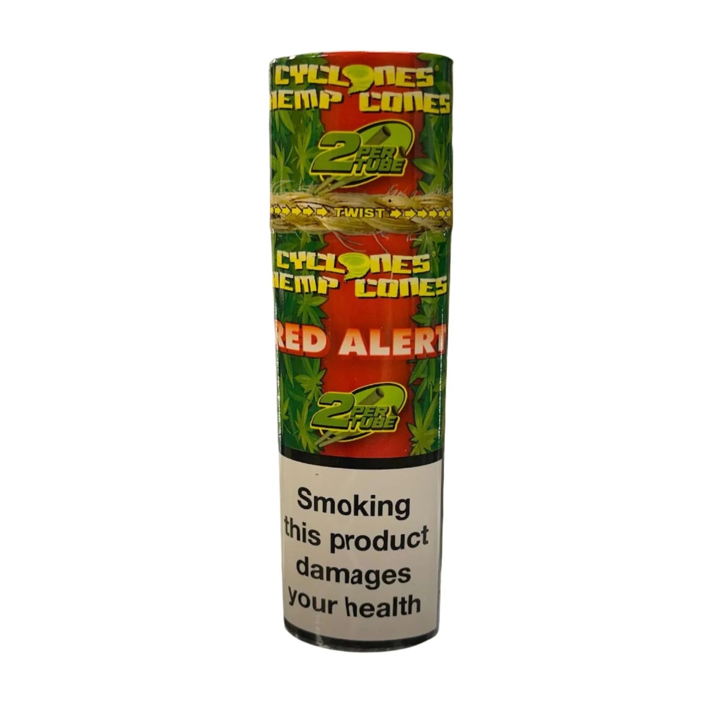 Cyclones Hemp Cones Xtra Slow - Red Alert - 2pc