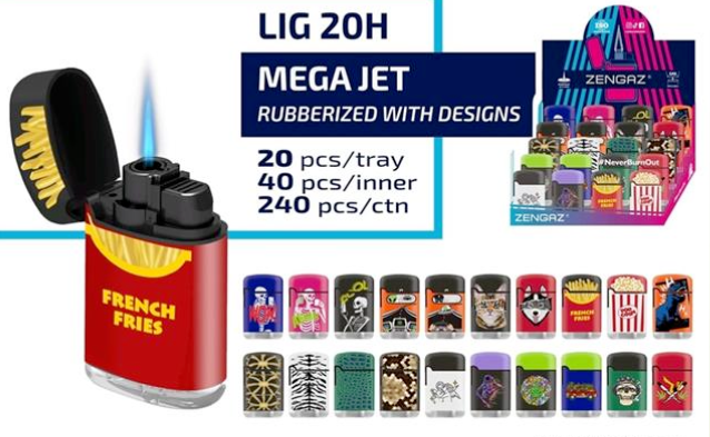 Zengaz - Jet Lighter - Mega Zippo Style