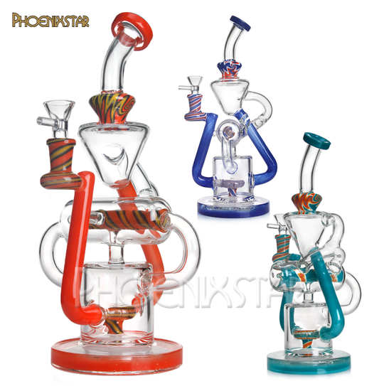 Showerhead Perc with inline perc and Recycler