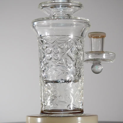Calibear Flared Helix Carved Dab Rig Series