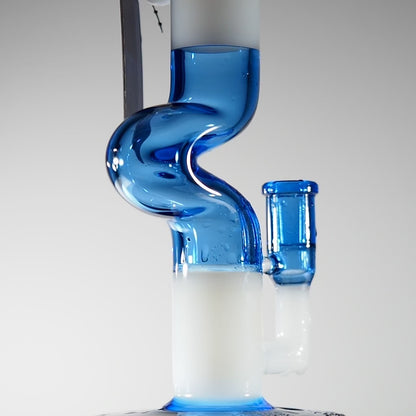 8.5" Zong Inline Rig - Blue White
