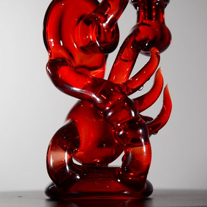 Warwick Glass - Red Skullcycler
