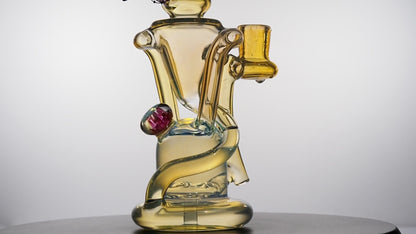 6.5" Recycler Rig with Showerhead Perc